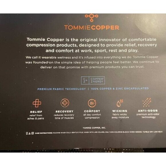 Tommie Copper Compression Unisex 4 UltraTemp & Ultraguard Ankle Socks MEDIUM - Picture 4 of 4